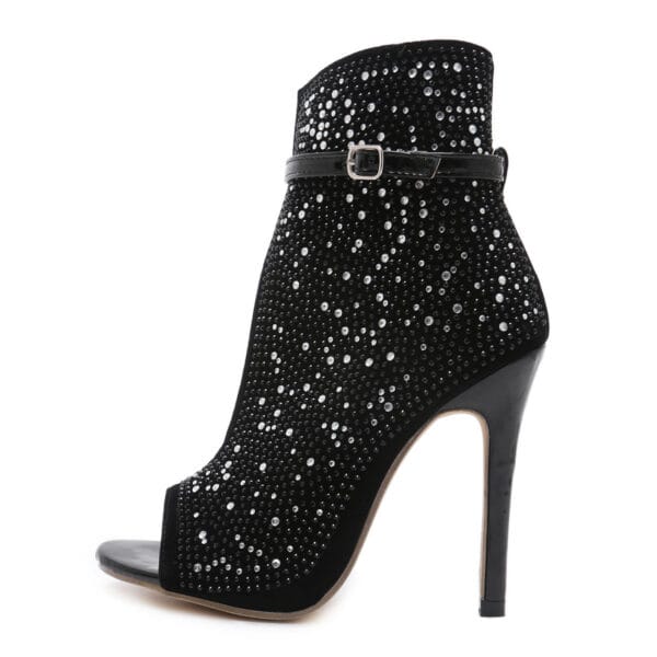Fishbill Rhinestone Heels - Image 5