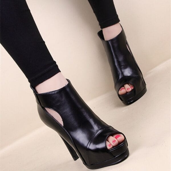 Fish mouth high heels - Image 2