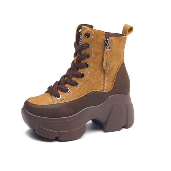 Retro Small Casual Short Boots For Women - Image 4