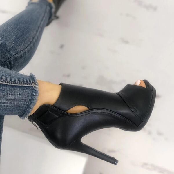 Fish mouth high heels - Image 3