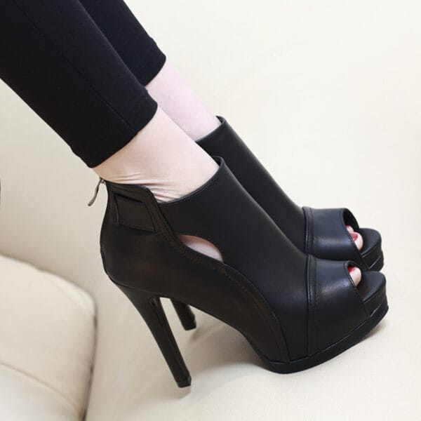 Fish mouth high heels - Image 5