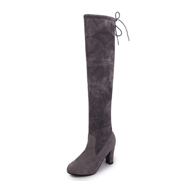 Knee High Boots For Women Shoes High Heel Long Boots - Image 2
