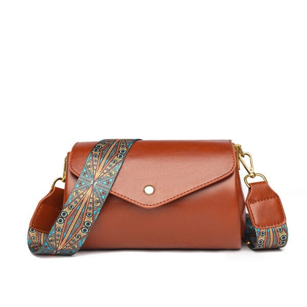 New Women's Crossbody PU Soft Leather Textured Large Capacity Lightweight Casual Shoulder Bag - Image 4