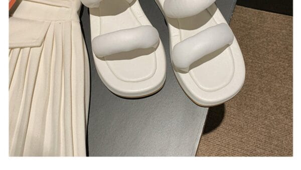 Tide Muffin Thick Bottom Girl Heart Fairy Flip-flops - Image 4