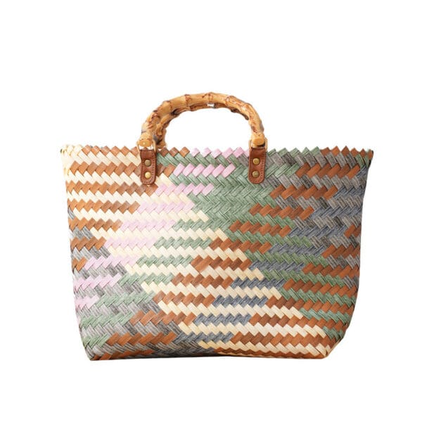Women's Straw Bag Portable Large Capacity Tote Bag - Image 3