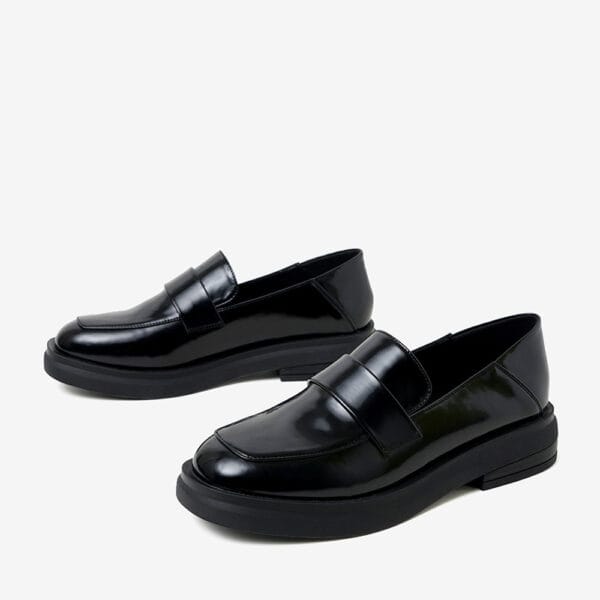 Female British leather loafers - Image 3