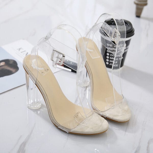 Transparent High Heels Pumps Women Shoes - Image 5